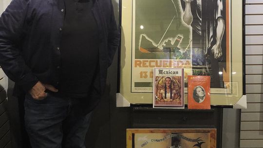 Submitted Photo Michael Miller, author of the book “Red, White and Green,” will give a talk on vintage Mexican art and culture at the Art on 12 gallery.