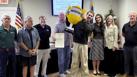 City proclaims Ian and Sage Summers - Lego Masters Day