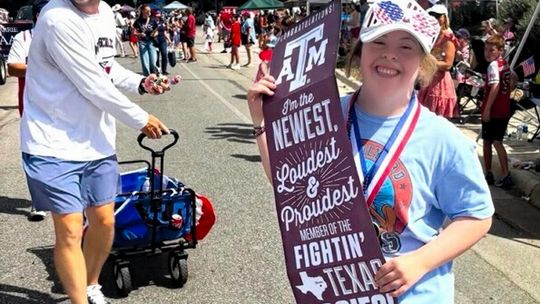 Determined student gains entry to A&M