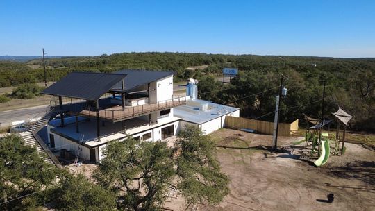 Photo by MaTthew Tilbrook The Honeysuckle Restaurant &amp; Bar     on the Devil’s Backbone near Fischer, rises from the site where Riley’s Tavern once stood .