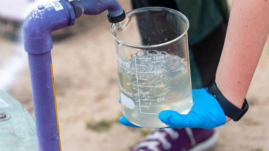 Photo by Michael Miller/Texas A&amp;M AgriLife Marketing and Communications  Water quality screenings will take place March 4. Results will be discussed March 5 at the Wimberley Valley Library.