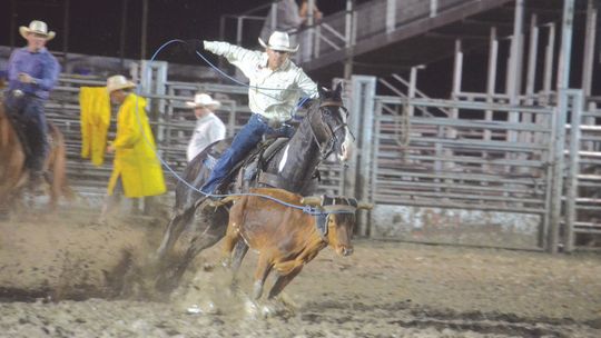 Rain bucks Sunday rodeo before the buzzer sounds