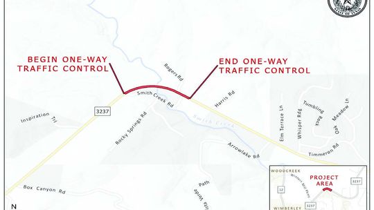 ROAD CLOSURE CONTINUES