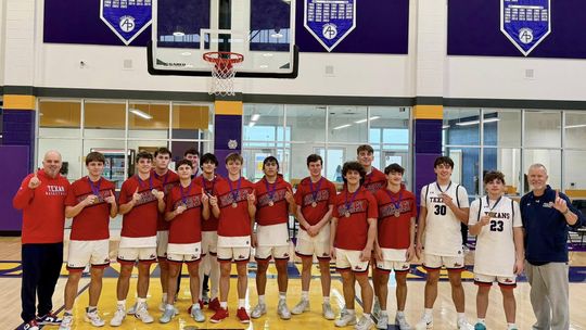 Photo submitted by Wimberley ISD The Texans took first place at the Battle of the Bay tournament in Aransas Pass this past weekend. Wimberley enters the week ranked No. 10 in the state in Class 4A. 