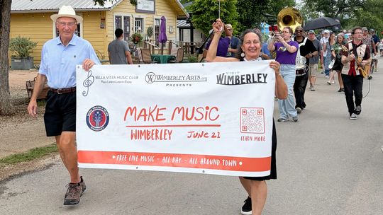 Wimberley joins the world in making music