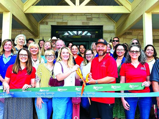 A RIBBON CUTTING WAS HELD