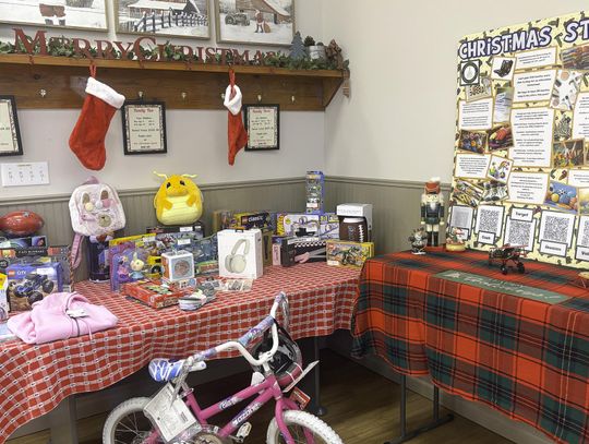 Photo by Teresa Kendrick Barnabas Connection gives visitors a glimpse of the items available in the Christmas Store.