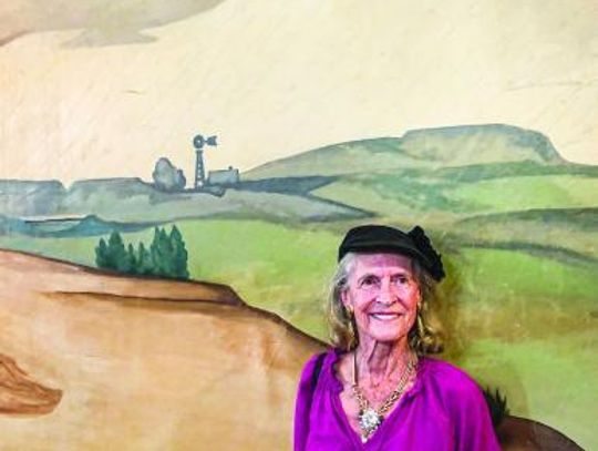 Buck Winn’s ‘History Of Ranching’ Mural Finds New Home