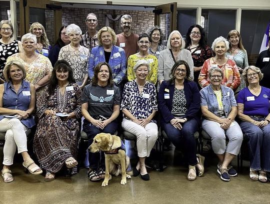 Photo by Cris Peterson Shown are representatives from area nonprofits who received Civic Club grants in 2025.