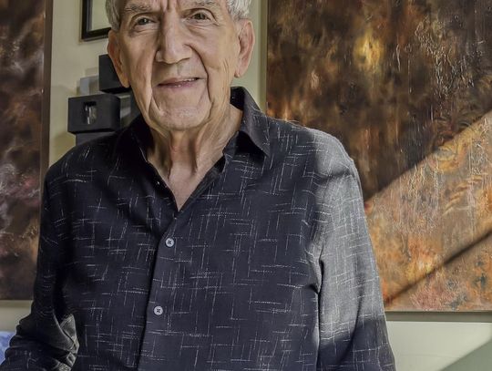 Artist and instructor Danny Jones in his home in Woodcreek. Photo by Teresa Kendrick