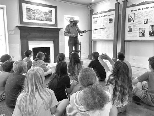 Fourth graders step back in time at the Wimberley Institute of Cultures