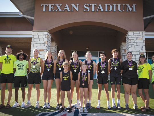 Hill Country Comets to compete in national and state track meets
