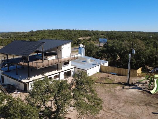Photo by MaTthew Tilbrook The Honeysuckle Restaurant &amp; Bar     on the Devil’s Backbone near Fischer, rises from the site where Riley’s Tavern once stood .