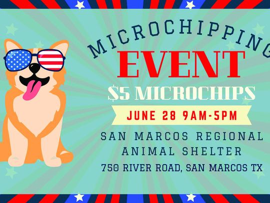 In time for fireworks, get pets microchipped