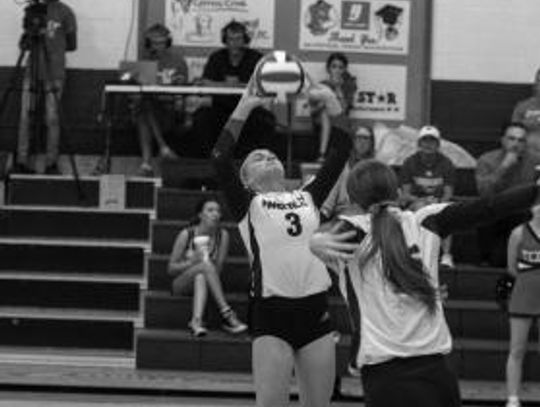 Lady Texan volleyball sweeps Fredericksburg