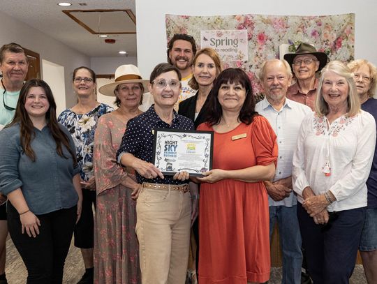 Library earns Night Sky award
