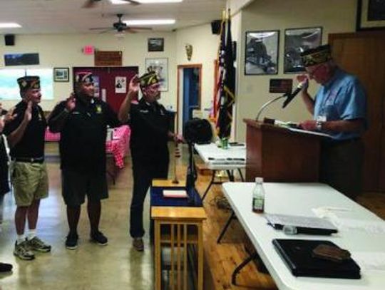 Local VFW Post installs new officers