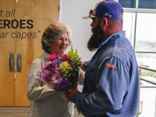 Local woman reunites with PEC lineworker who saved her life