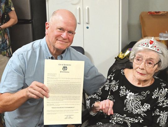 Mayor proclaims May 11 Helen Sauer Day for 100-year-old mom