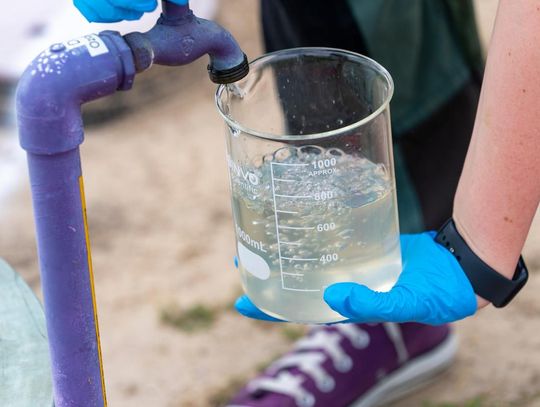 Photo by Michael Miller/Texas A&amp;M AgriLife Marketing and Communications  Water quality screenings will take place March 4. Results will be discussed March 5 at the Wimberley Valley Library.