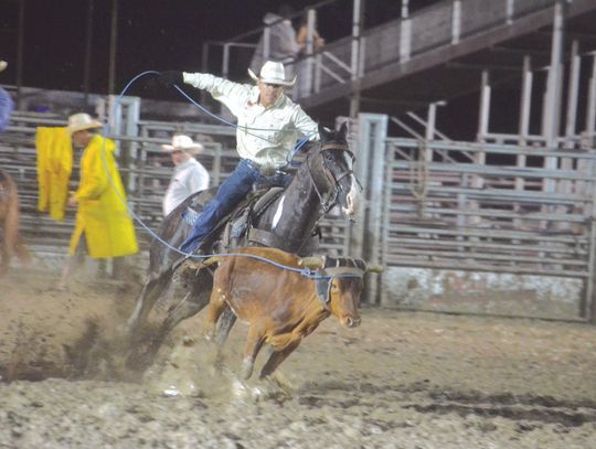 Rain bucks Sunday rodeo before the buzzer sounds