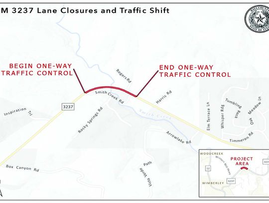 ROAD CLOSURE CONTINUES