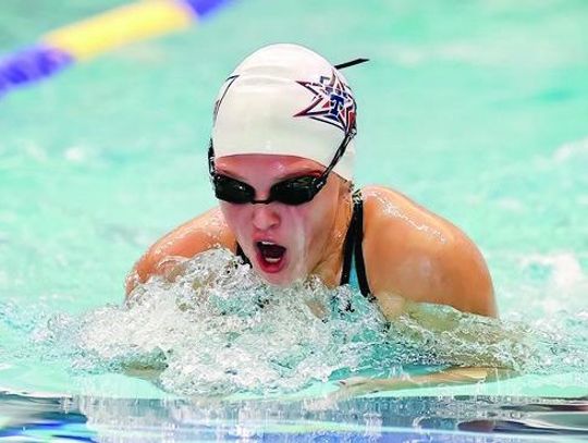 Sophomore competes at state swim meet