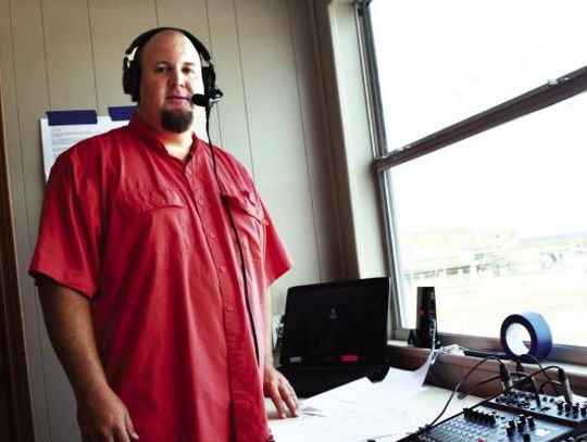 Texan in the broadcast booth