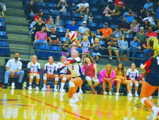 Texan volleyball takes second at Kerrville tournament