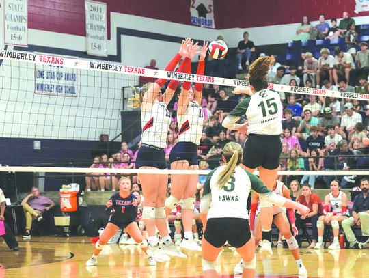 Texans Volleyball brings home both District, Bi-District championships