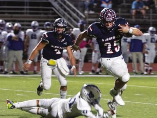 Texans win big over Jarrell