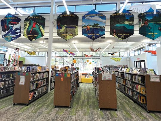 The sky’s the limit at Wimberley Library for 50th anniversary and Grand Opening