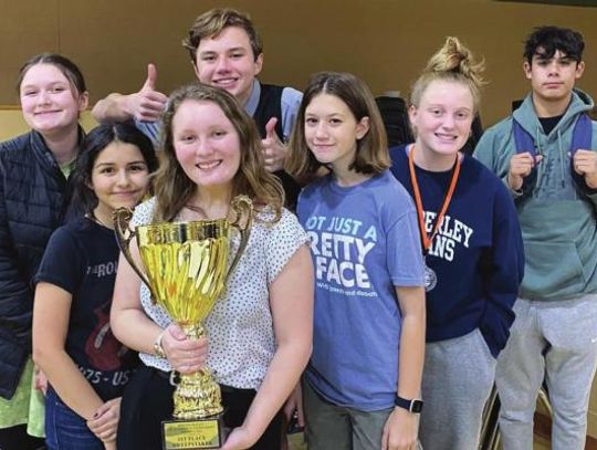 WHS Academic competitors win sweepstakes at meet