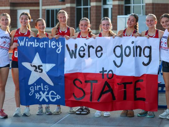 WHS Girls Cross Country team headed for State