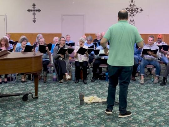 Wimberley chorus to “Say it with Music,” May 16, 17