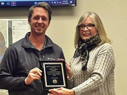 Wimberley local receives award for excellence