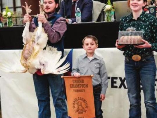 Wimberley performs well at county livestock show