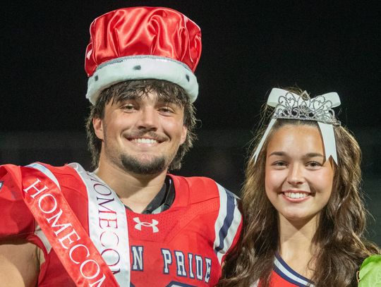HOMECOMING KING AND QUEEN