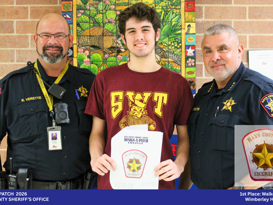 Wimberley student wins Design a Patch contest