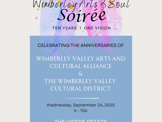 WimberleyArts to celebrate a decade of cultural vibrancy