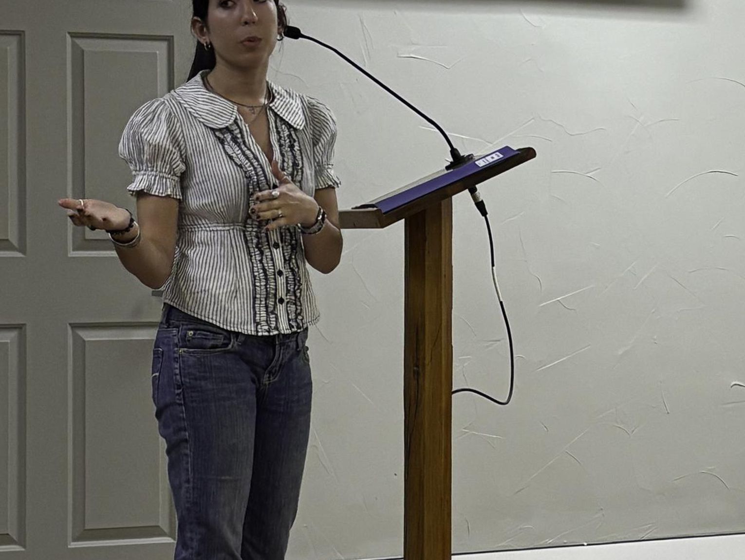 Student wants to smarten up downtown drains