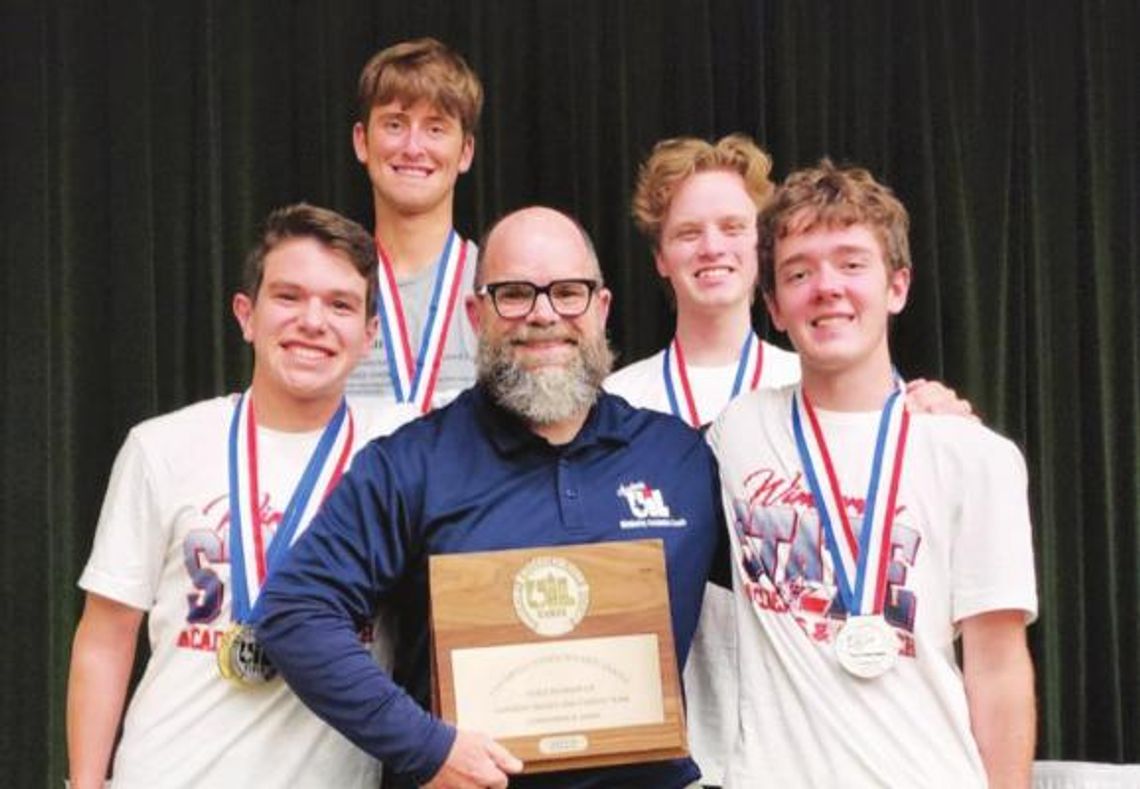 Academic state championship, two teams finish with medals