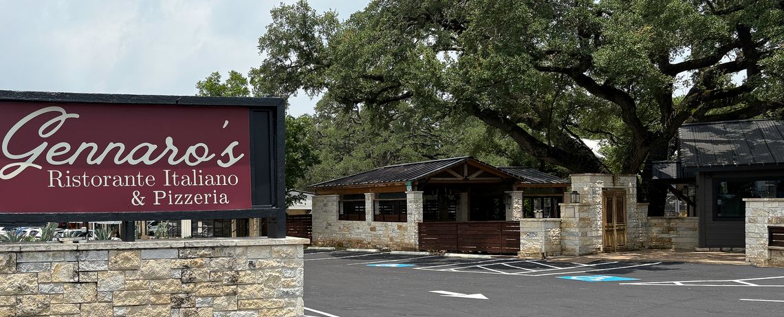 “Che mangia bene, vive bene.” Gennaro's comes to Wimberley
