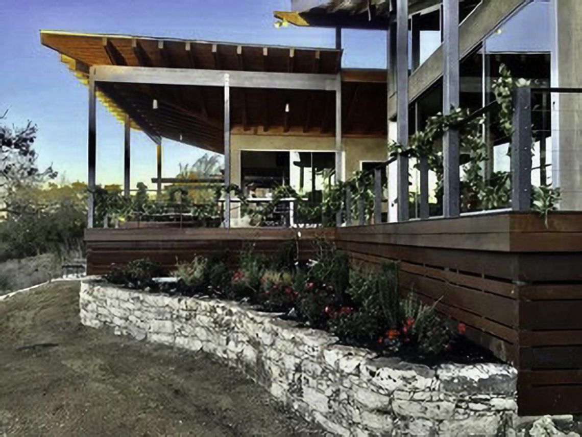 Designed by Mark W. Canada, AIA, “Serenity” is set on 20 acres that offers sweeping views of the Hill Country. Submitted Photo