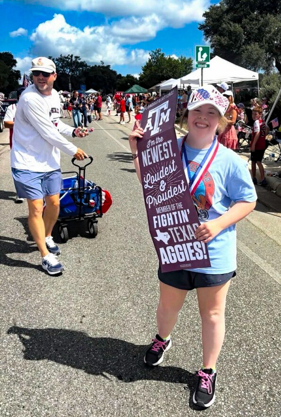 Determined student gains entry to A&M
