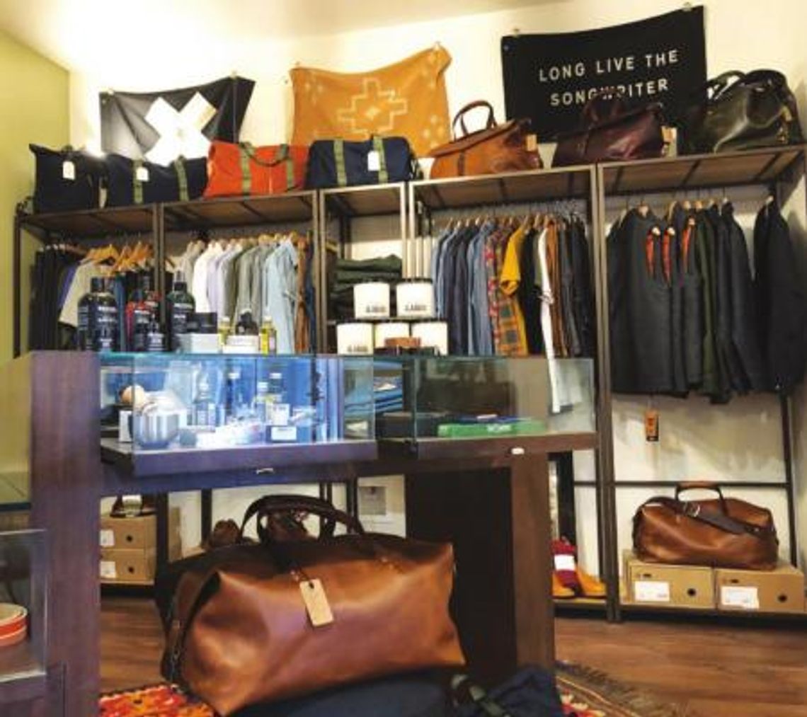 Haberdashery adds masculine flair to downtown shopping