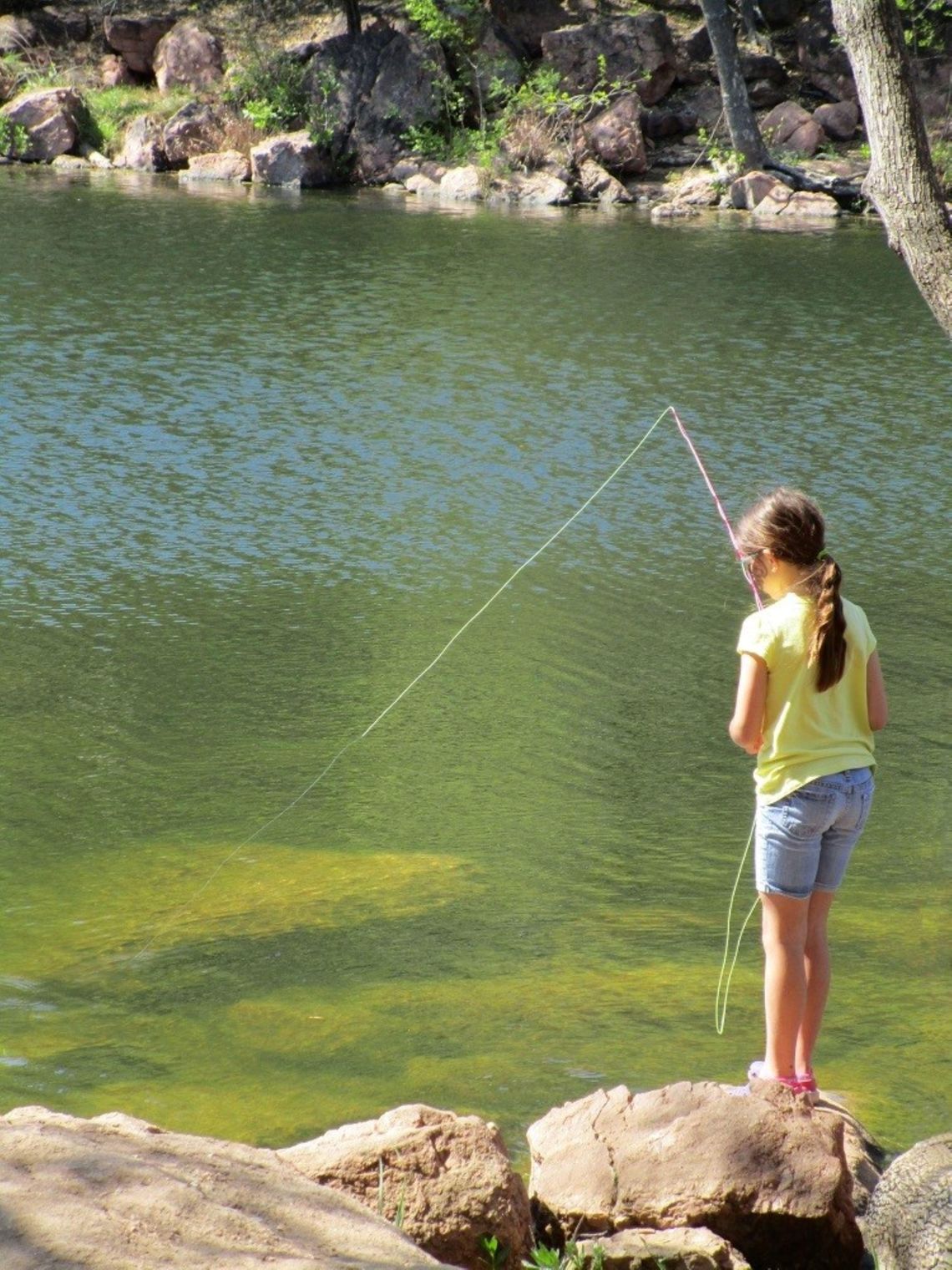 Inks Lake State Park: A Pretend Camper's Breakfast
