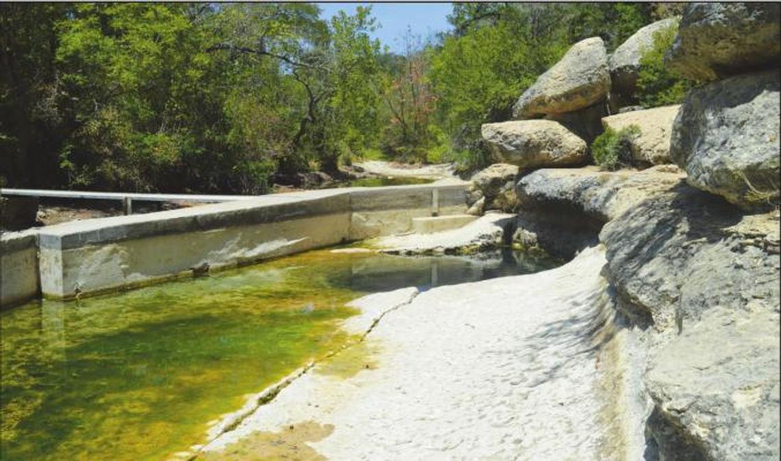 Jacob’s Well officially stopped flowing