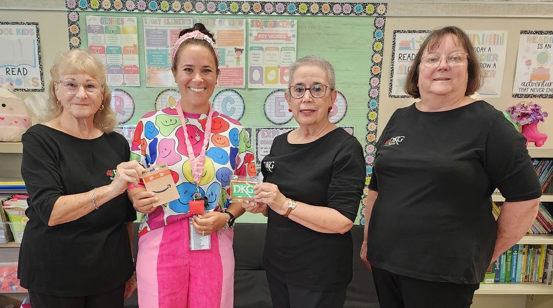 Jacob’s Well teacher awarded gift card