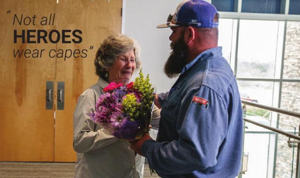 Local woman reunites with PEC lineworker who saved her life